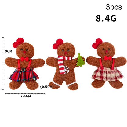 3PCS/Set Christmas Decoration Children Gifts
